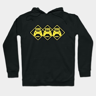 Gamer Yellow Minimalist Aesthetic Design Hoodie